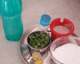 A picture of step 1 of Lemon mint sharbat.