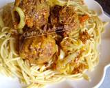 Spaghetti with peppered meatballs recipe step 3 photo