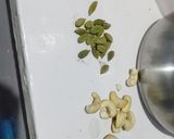 A picture of step 9 of Rice, dal, salad, mixed subzi carrot halwa.