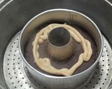 Foto langkah ke 14 dari resep Brownies Ketan Hitam Keju Lumer 2 Telur.