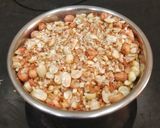 A picture of step 1 of Roasted Peanuts Chikki.