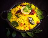 A picture of step 4 of Lemon Rice.