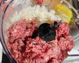 A picture of step 2 of Egyptian Rice Kofta with Ground Beef.