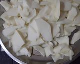 A picture of step 1 of Raw mango chutney.