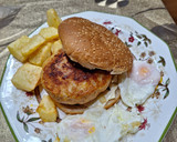 Foto del paso 6 de la receta: Hamburguesa de Pollo Shoji
