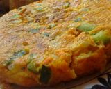 Foto del paso 4 de la receta: Tortilla 3 vegetales súper económica!