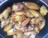 Foto del paso 3 de la receta Alitas de pollo adobadas con arroz y champiñones