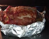 Foto del paso 5 de la receta: Lomo de cerdo relleno y patatas al vino