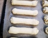 Pas rețetă Cornuri pufoase pentru hot dog sau Sandwich de casă 5 fotografie