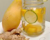 Hình bước làm 3 của món Detox Xoài Gừng
