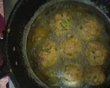 A picture of step 5 of Lauki ke kofte.