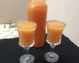 A picture of step 3 of Mixed fruits juice.