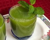A picture of step 4 of Cucumber Ginger Lemon Mint Juice.