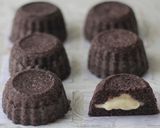 Foto langkah ke 8 dari resep Bolu Kukus Ketan Hitam Keju Lumer.