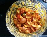 A picture of step 3 of Paneer Tikka.