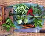 รูปขั้นตอนการทำที่ 1 ของ ผัดเผ็ดแกงป่าหมู