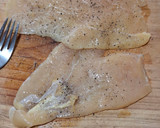 Foto del paso 1 de la receta: Pasta con pollo y chícharos