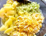 รูปขั้นตอนการทำที่ 6 ของ Potato Salad (สลัดมันฝรั่ง สูตร light)