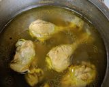 A picture of step 8 of Chicken soup.
