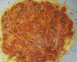 Foto del paso 5 de la receta Pizza con base de espaguetis crujientes
