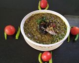 A picture of step 10 of Palak sprouts Khichdi.