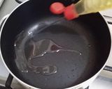 A picture of step 1 of Simple Peas Rice.