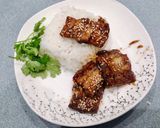 Hình bước làm 2 của món Lươn sốt teriyaki