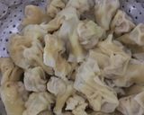 Hình bước làm 5 của món Hoành thánh