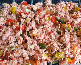 Foto del paso 4 de la receta: Huevos revueltos con tomate y pimientos