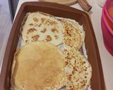 ,,Bez-lazania glutenu i laktozy na naleśnikach,, krok przepisu 4 zdjęcie