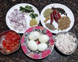 🥚🥚🍲🍲செட்டிநாடு முட்டை குழம்பு🍲🍲🥚🥚(Chettinadu muttai kulambu recipe in tamil) ரெசிபி ஸ்டேப் 1 புகைப்படம்