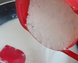 A picture of step 3 of Makhana Nariyal Vrat ki Burfi.