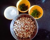 A picture of step 2 of Healthy tasty peanut powder Gujarati farali curry(Kadhi) with Sama rice.