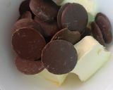 A picture of step 1 of Chocolate tres leche.