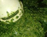 Foto del paso 1 de la receta: Tortilla de espinaca/acelga #MagiaEnLaCocina