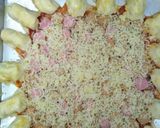 Foto langkah ke 3 dari resep Pizza hotdog.