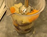 A picture of step 5 of Yam and pumpkin creamy soup (vegan).