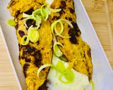 Foto del paso 6 de la receta: MASA DE ZANAHORIA PARA WRAPS O TORTILLITAS INDIVIDUALES 🌯🌯🥕🥚🧀🌯🌯