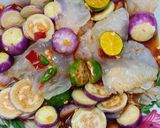 Hình bước làm 6 của món Sứa Mắm Nhĩ