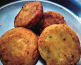 A picture of step 4 of Beealoo tikki.