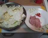培根炒高麗菜的食譜步驟1照片