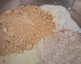 A picture of step 3 of Healthy Sattu Bites (no fire recipe).