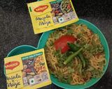 वेज मसाला मैगी (Veg masala maggi recipe in hindi) रेसिपी चरण 3 फोटो