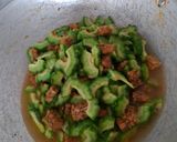 Foto langkah ke 9 dari resep Tumis Pare Tempe.