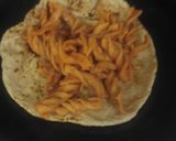 A picture of step 3 of Vegetable Roll.