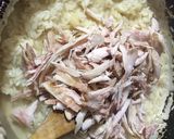 Foto del paso 5 de la receta: Zapallo cabutia relleno con arroz, pollo, muzzarella y cebolla