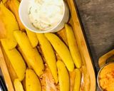 A picture of step 4 of Simple Potato Wedges.