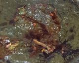 A picture of step 11 of Green Amarnath leaves sabzi.