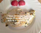 Foto del paso 10 de la receta Filetes de Merluza con Bechamel sin Gluten y sin Lactosa al Horno o a tu Gusto