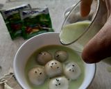 Foto langkah ke 9 dari resep Tang Yuan Kuah Matcha.